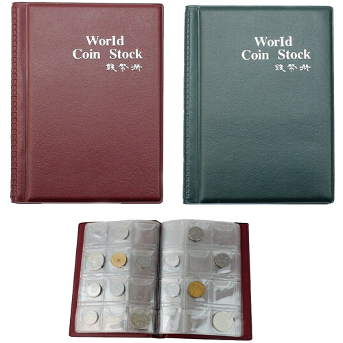 Pack Of 2 120 Coin Pockets Collection